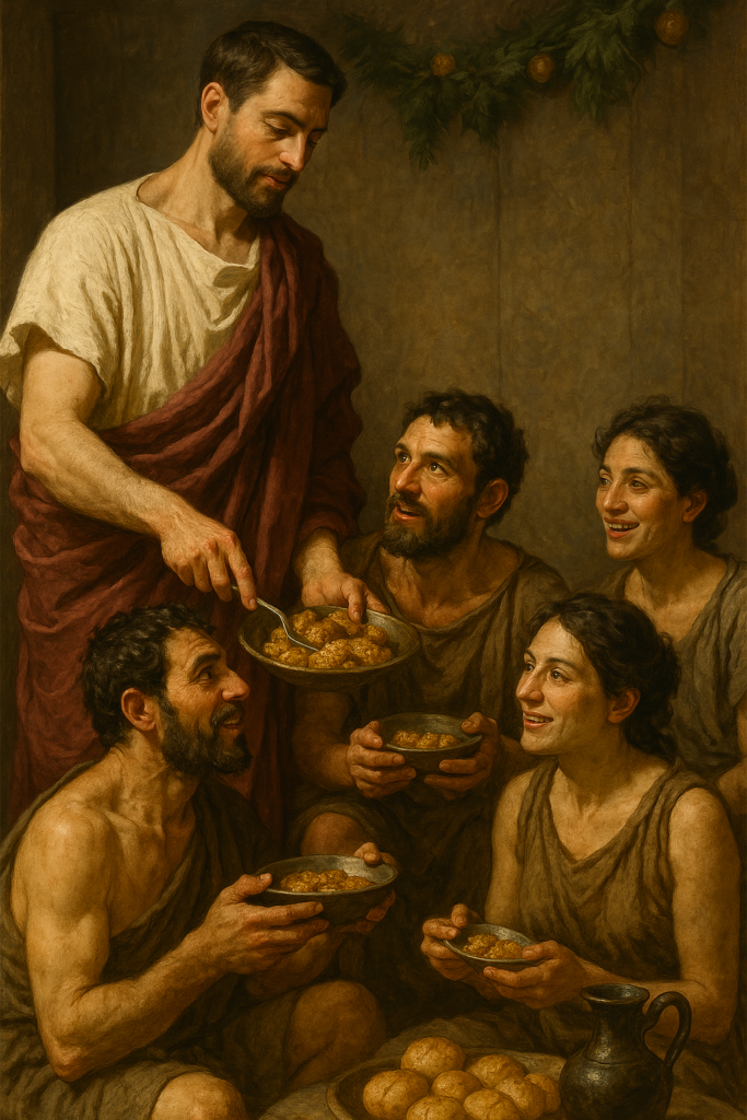 Celebración y Costumbres Romanas
