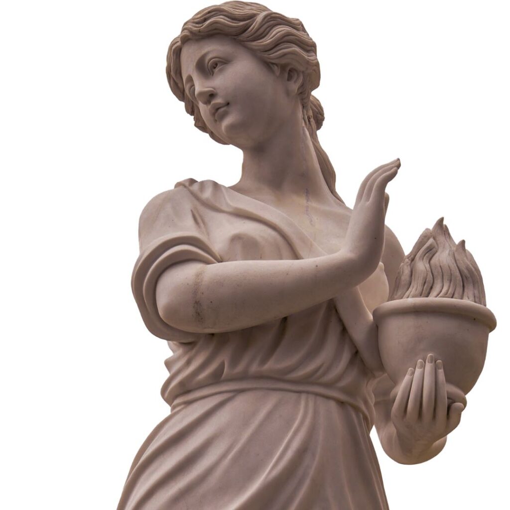 cuadrado (5) Vesta Diosa Romana
