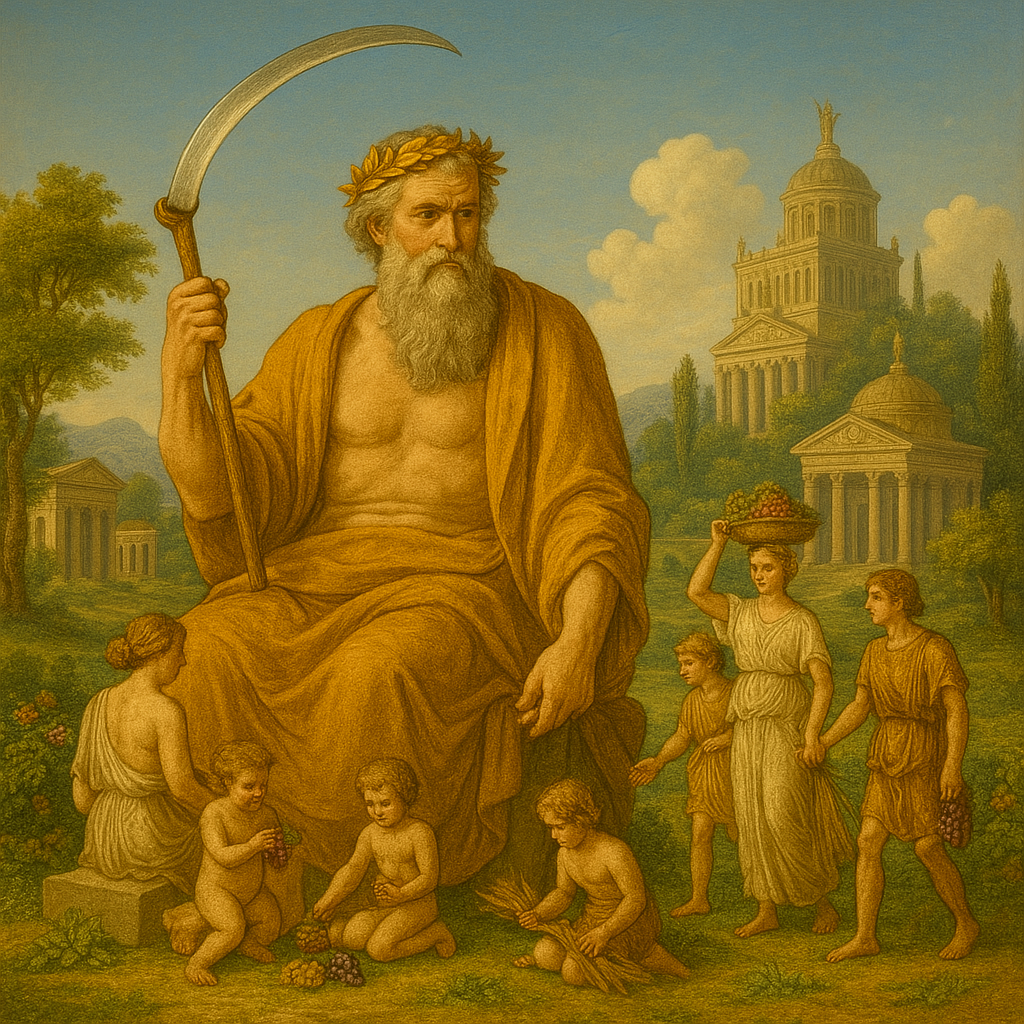 Reinado de Saturno en Mitología Romana
