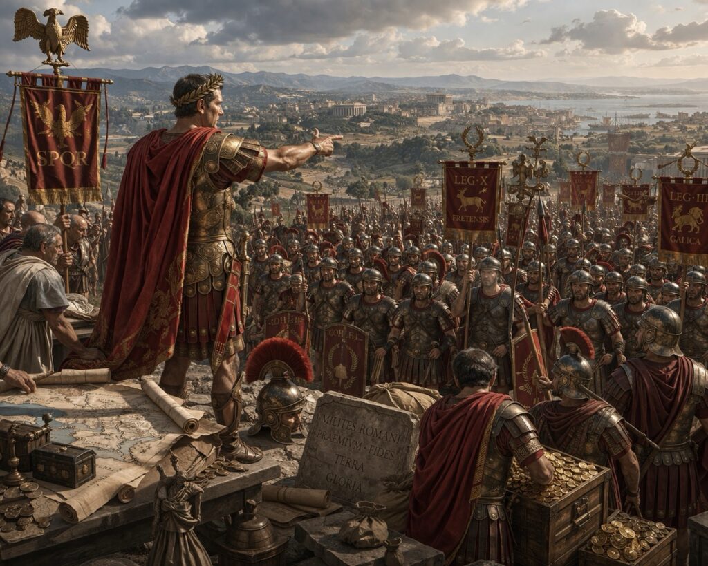 Soldado y general, republica tardia romana